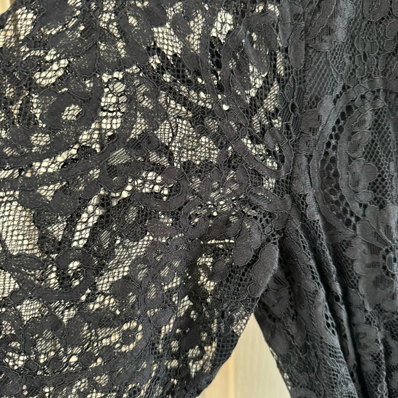 Trixxi Black Lace Romper - Picture 6 of 14